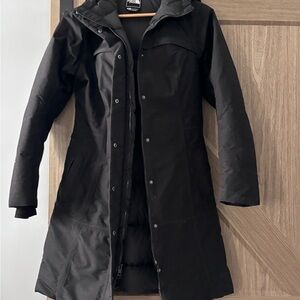 The North Face Women's Black Hooded Ski Jacket